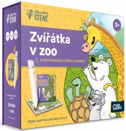 Elektronická Albi tužka s knihou Zvířátka v ZOO